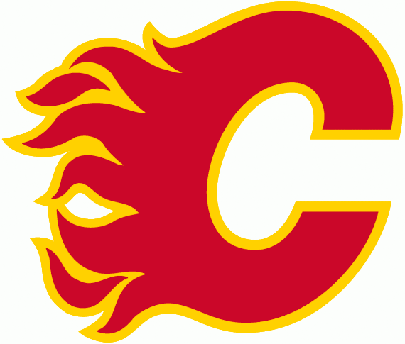 Calgary Flames 1980-1994 Primary Logo fabric transfer